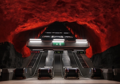 Stockholm, the underground