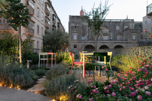 The Roof Garden at the Valletta Design Cluster