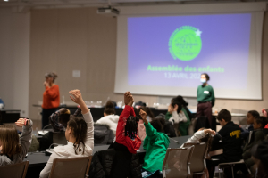 children's assembly, Saint Denis