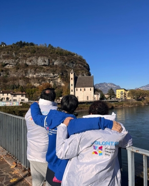 Trento, the volunteering legacy on big events